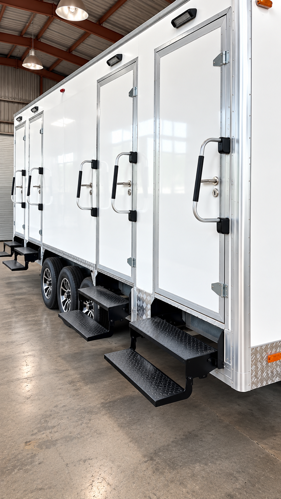 22 ft Shower-Restroom Combination · 6 Stalls
