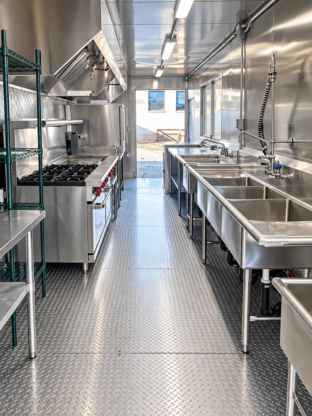 28 ft Mobile Kitchen