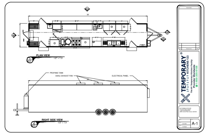 40 ft Mobile Kitchen